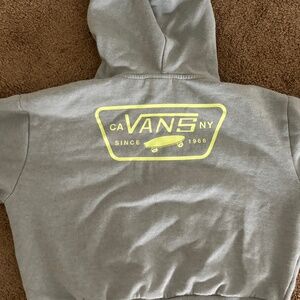 Vans cropped hoodie